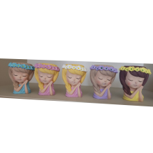 Gift - ceramic painted girls
